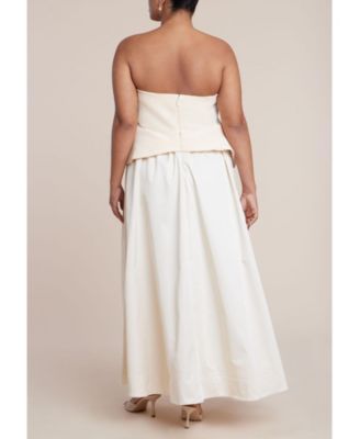 Women's Petal Bodice Gown