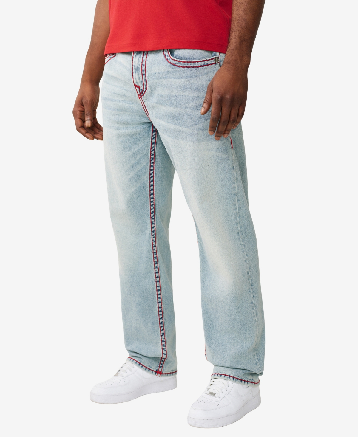 True Religion Men's Regular-Fit Baggy Jeans