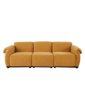   Chenille Modular Sofa with Iron Frame