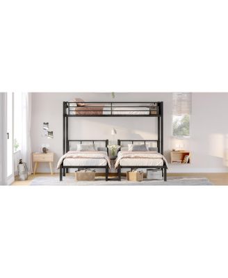  over Metal Triple Bunk Bed
