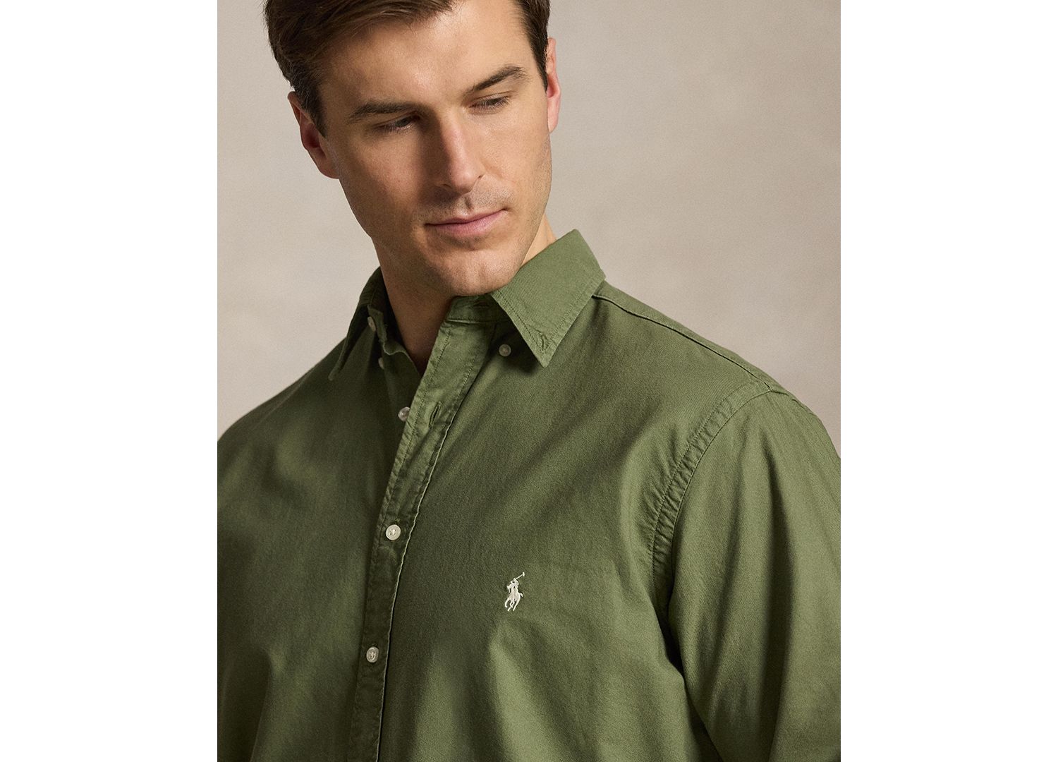 Men's Big & Tall Garment-Dyed Oxford Shirt