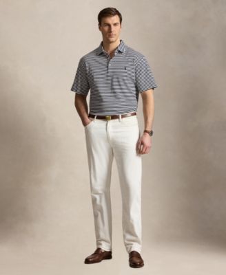 Men's Big & Tall Striped Polo Shirt