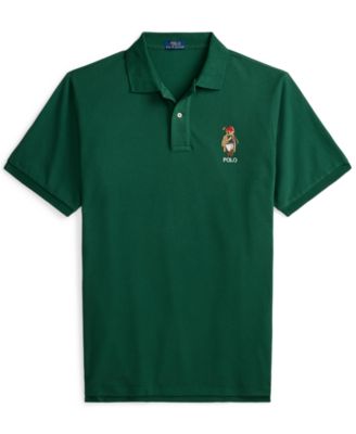 Men's Big & Tall Polo Bear Mesh Polo Shirt