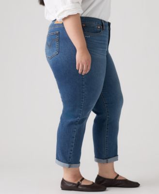 Trendy Plus Size Boyfriend Jeans