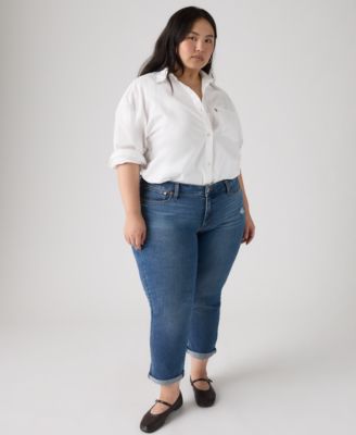 Trendy Plus Size Boyfriend Jeans