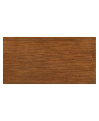 Rustic Farmhouse Counter Height Dining Table Set with 4 Chairs