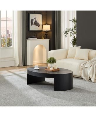 Modern Luxury Oval Coffee Table Center Table for Living Room