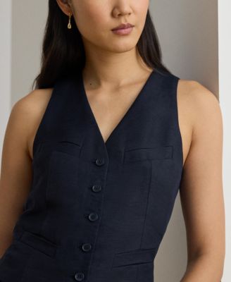 Women's V-Neck Sleeveless Vest