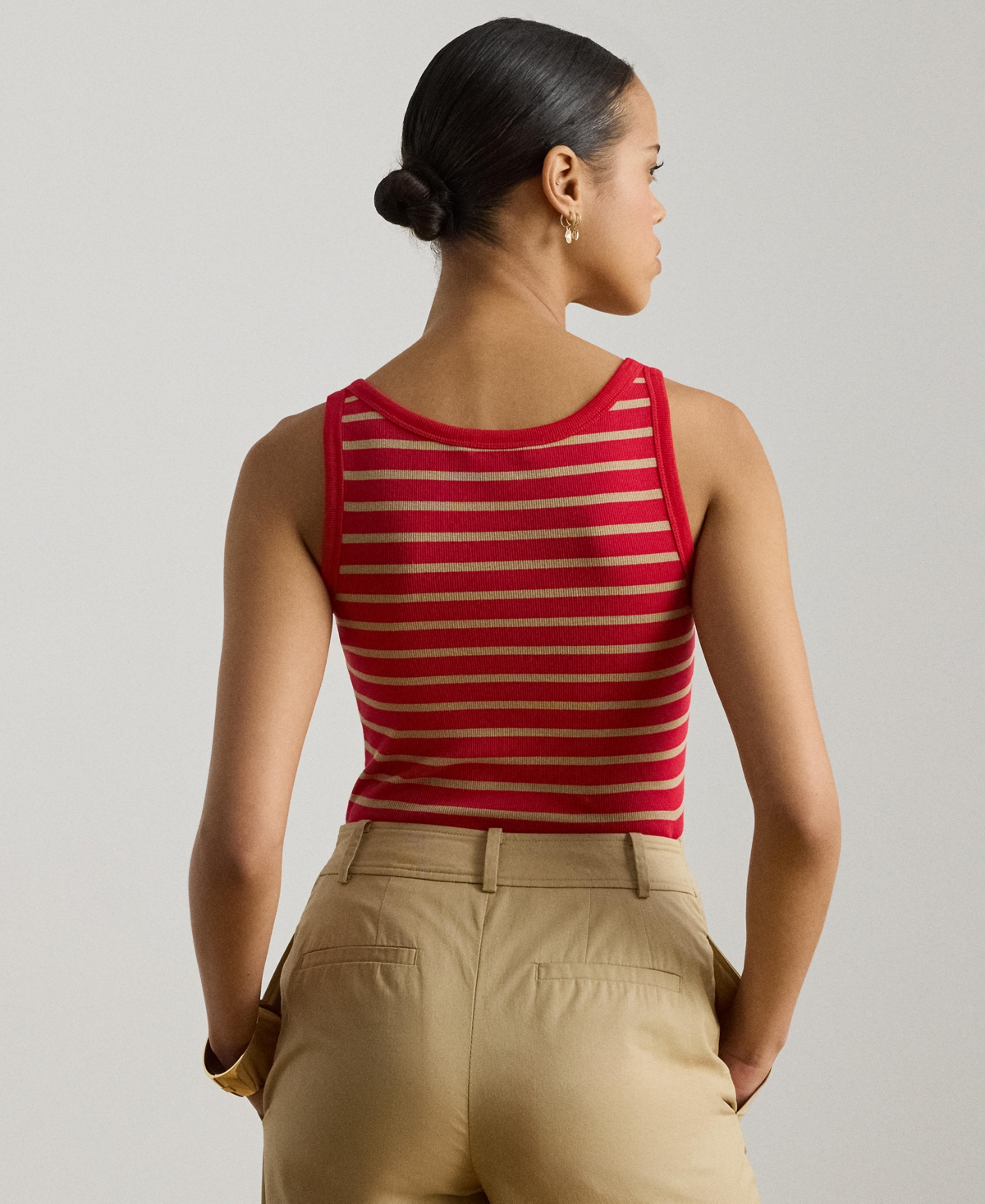 Lauren Ralph Women's Scoop Neck Tank Top