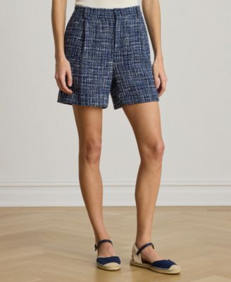 Women's Pleated Shorts