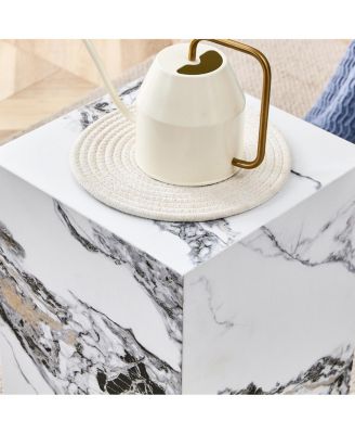 Marble Pattern MDF Coffee Table - Ready to Use