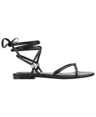 Women's Este Leather Strappy Tie-Up Sandals