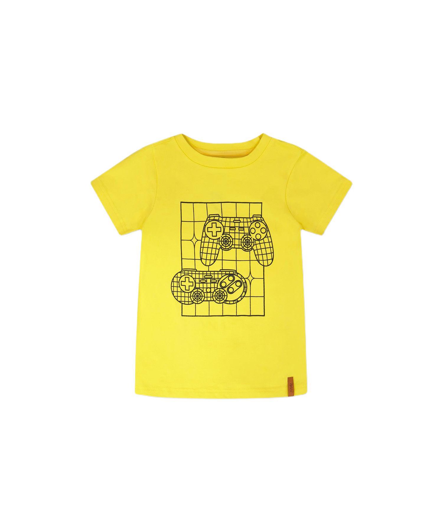Toddler Boys Cotton Jersey T-Shirt with Gamer Print
