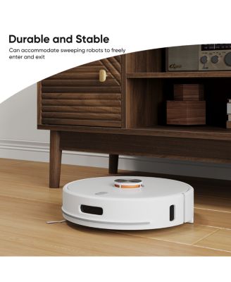  Mid-Century Modern Walnut TV Stand for Living Room & Bedroom