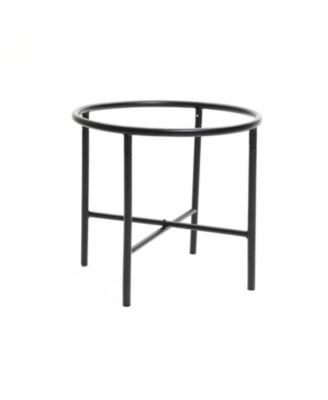 2-Piece Beige Cachepot Planter Cauldron Set with  Stands