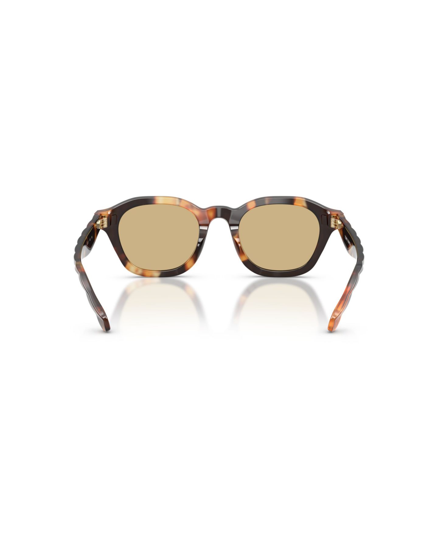 Женские солнцезащитные очки Tory Burch Round Sunglasses, TY7235D, цвет: Черепаховый — фото 3