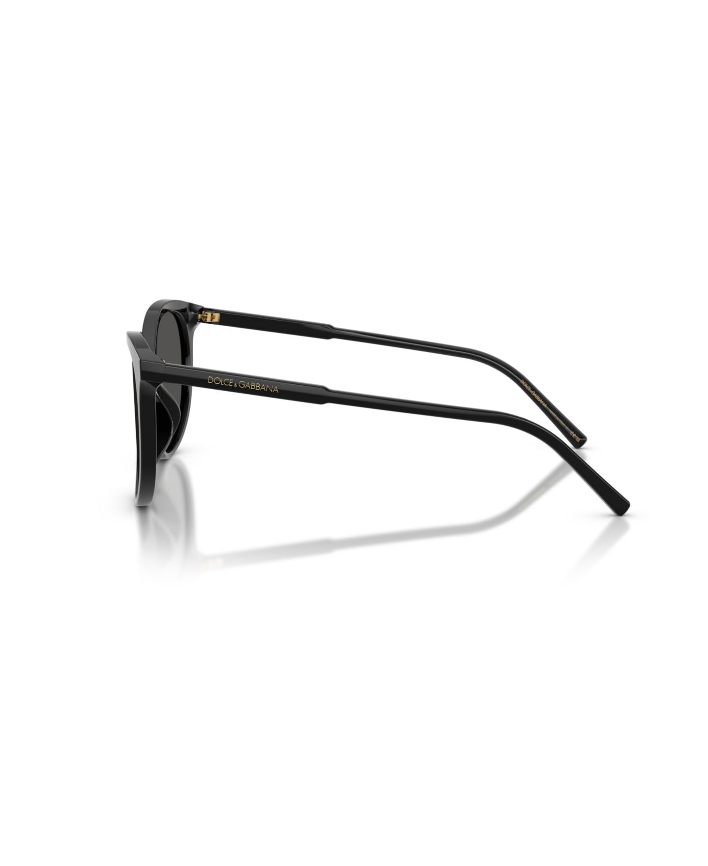 Женские солнцезащитные очки Dolce&Gabbana Round, DG4540, цвет: Чёрный — фото 3