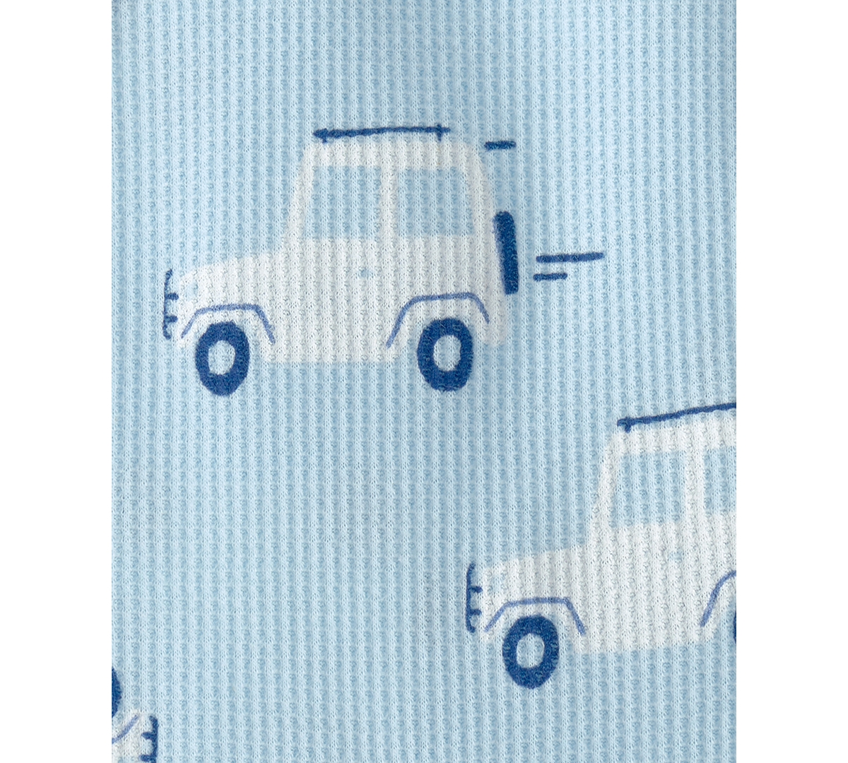 Carter's Baby Boys' Car Waffle-Knit Sleeveless Romper