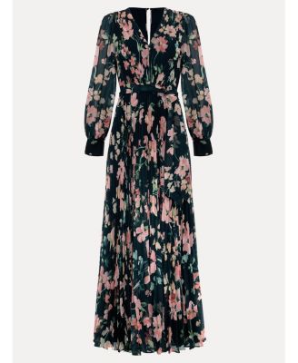 Women's Rosa V-Neck Floral Maxi Dress