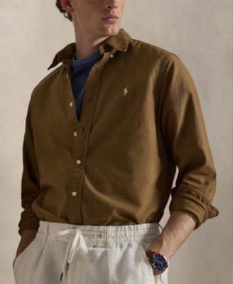 Men's Garment-Dyed Oxford Shirt