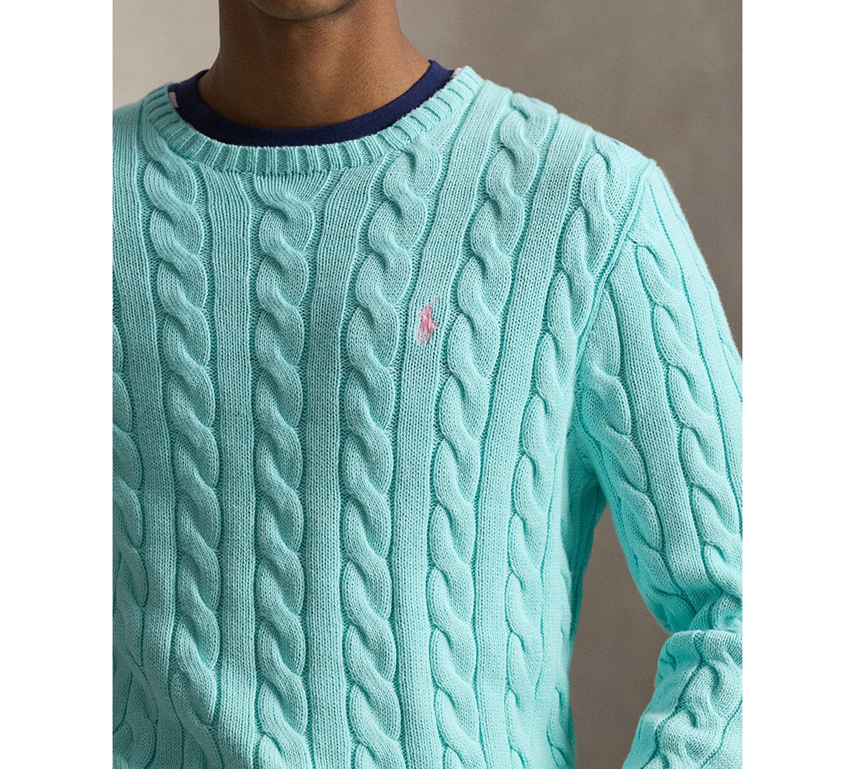 Polo Ralph Lauren Men's Cable-Knit Cotton Sweater