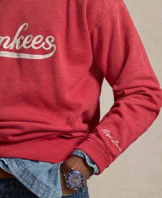 Men's Yankees Embroidered Fleece Sweatshirt