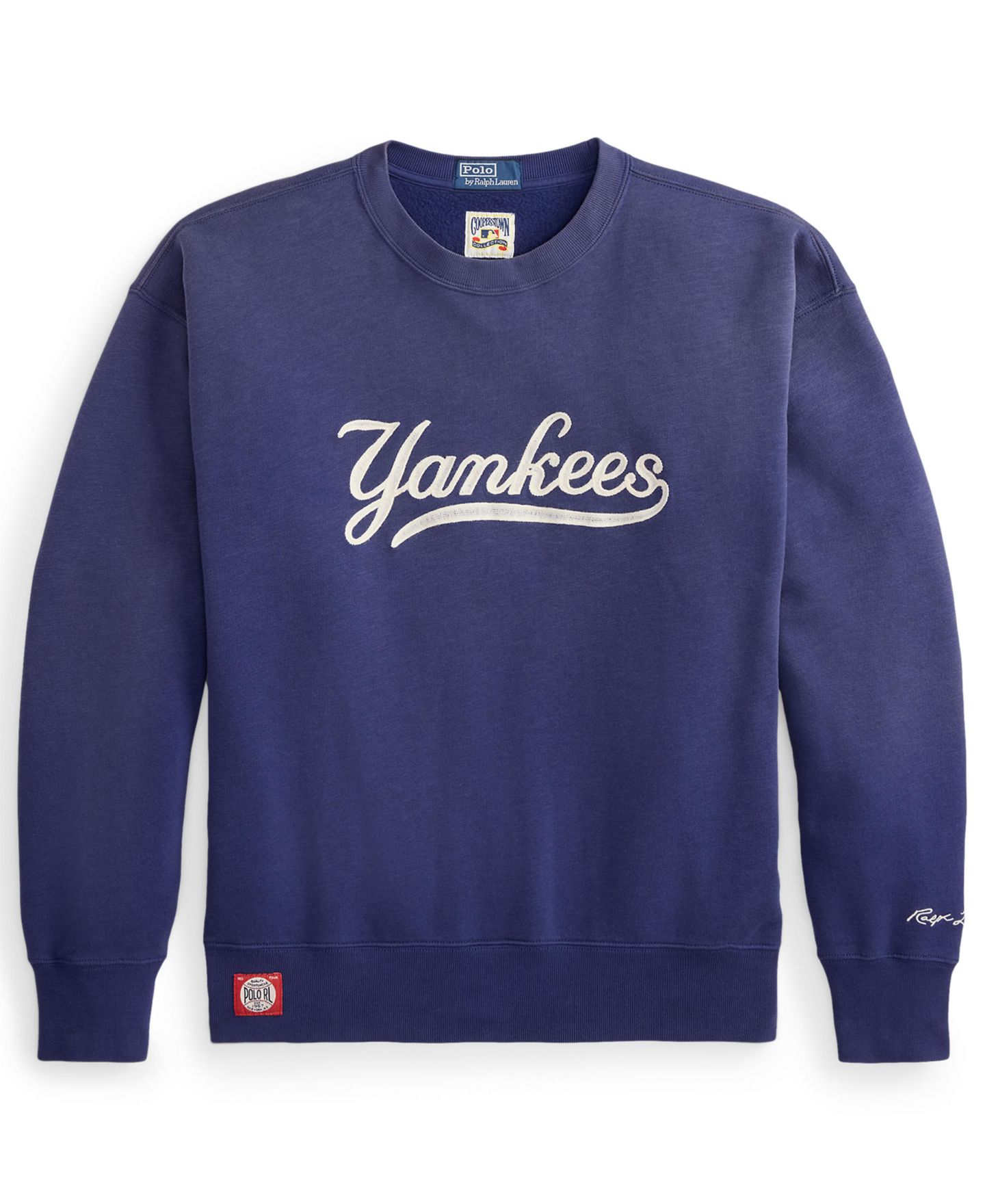 Мужская толстовка Polo Ralph Lauren Yankees Embroidered Fleece, цвет: Freshwater — фото 5