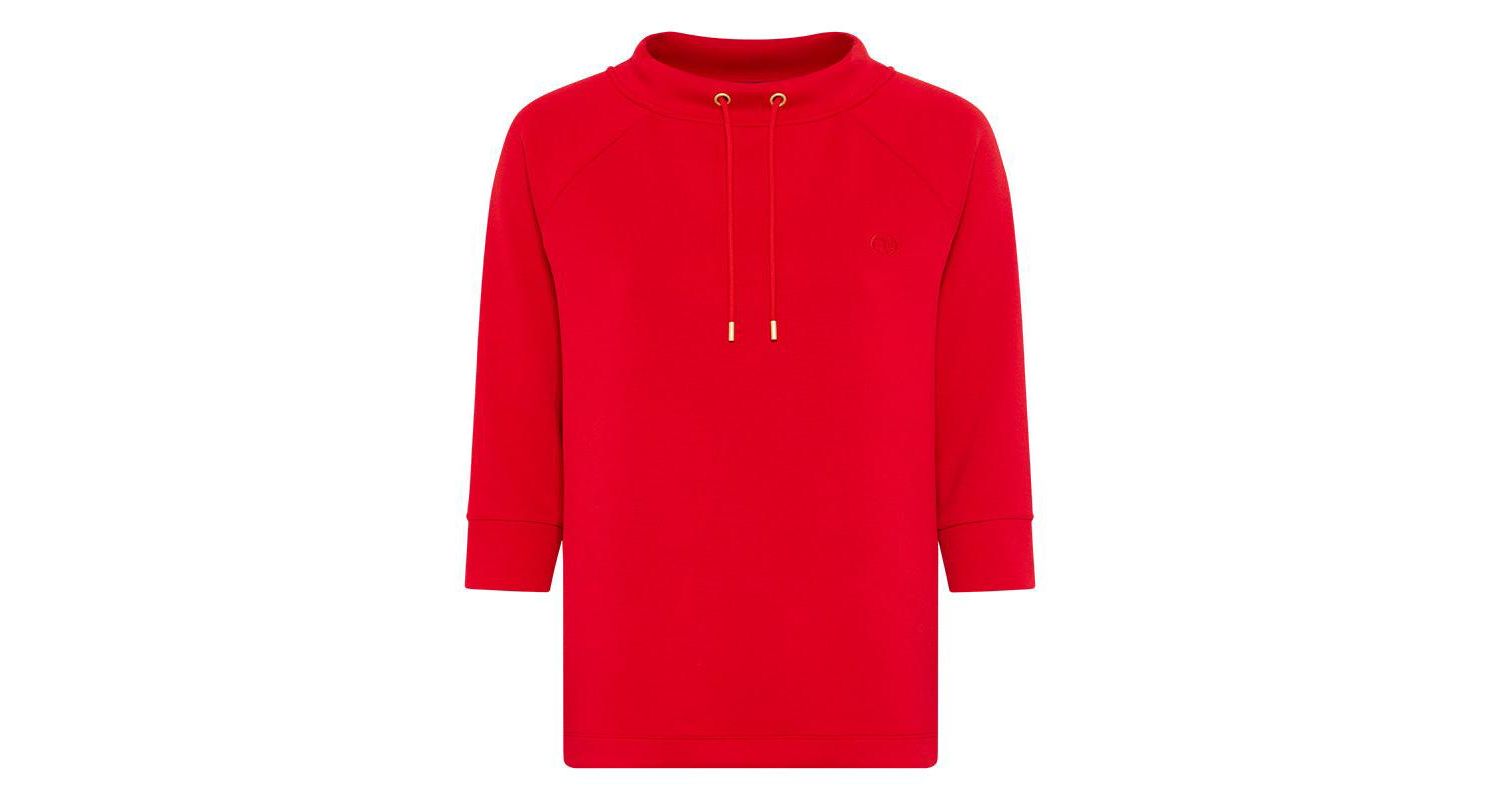 Women's Scuba Jersey Funnel Neck Top