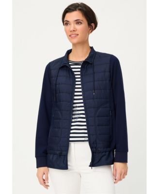 Women's Mixed Media Sweatshirt