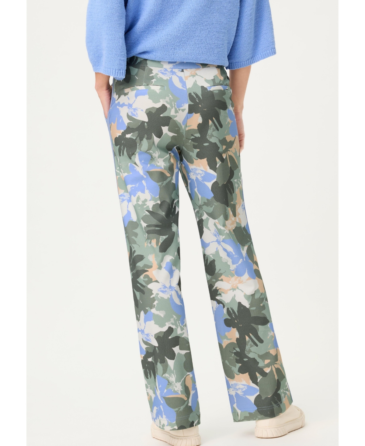 Olsen Women's Botanic Camo Side Stripe Pant