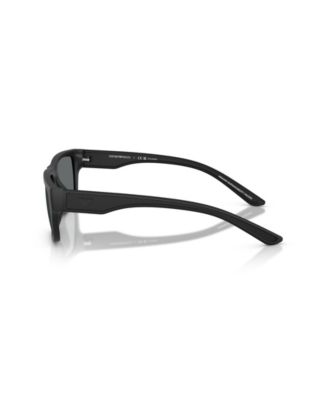 Men's Rectangle Polarized Sunglasses, EA4267U