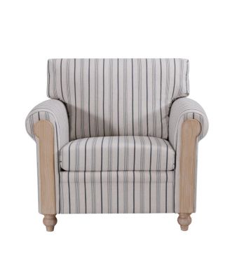 PU Cover Sofa with Birch Legs