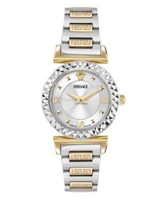 Women's Mini Vanity Two-Tone Stainless Steel Bracelet Watch, 27mm