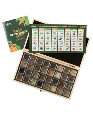 Companion Planting Made Easy Seed Bank Set, 32-Variety
