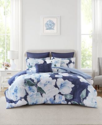 Shanti Breathable Textured All-Season 7-Pc. Comforter Set, Queen