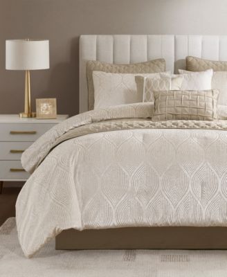 Nocturne Jacquard 10-Pc. Comforter Set, California King