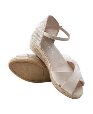 Salina Canvas Espadrille Sandal Wedges