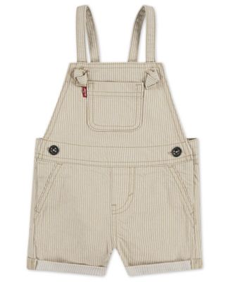 Levis Baby Girls Knot Strap Shortalls - Beige 24$