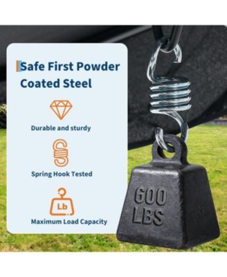 "3 Person Patio Swing Chair with Adjustable Canopy, Breathable Seat & Armrests for Backyard"