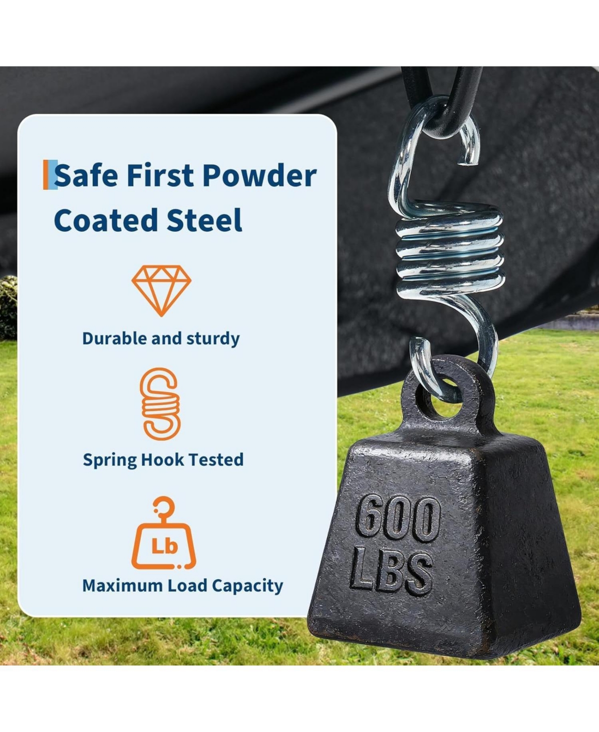 gaomon "3 Person Patio Swing Chair with Adjustable Canopy, Breathable Seat & Armrests for Backyard"