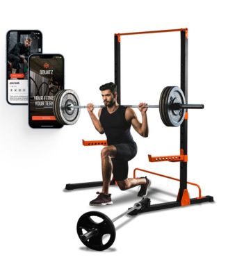 Adjustable Squat Rack Stand, Barbell Rack for Home Gym, 800 lbs Capacity