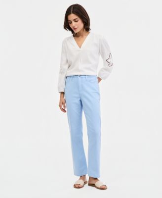 Petite Lexington Straight Jeans