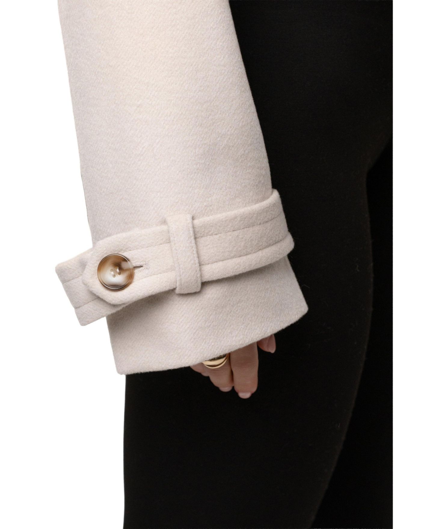 Женская куртка JLUXLABEL Sharp Presence Crop Jacket, цвет: Бежевый — фото 5