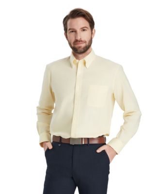 Men's Oxford Solid Dress Shirt