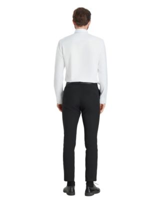 Men's Herringbone Long-Sleeve Dress Shirt