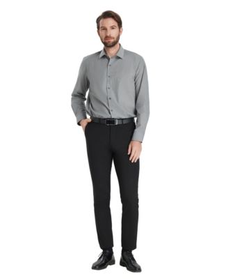 Men's Regular-Fit Solid Dress Shirt