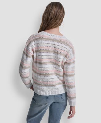 Women's Long-Sleeve Crew Neck Sweater