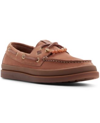 Women's Authentic Original Two-Eye Mudguard Round Toe Boat Shoes