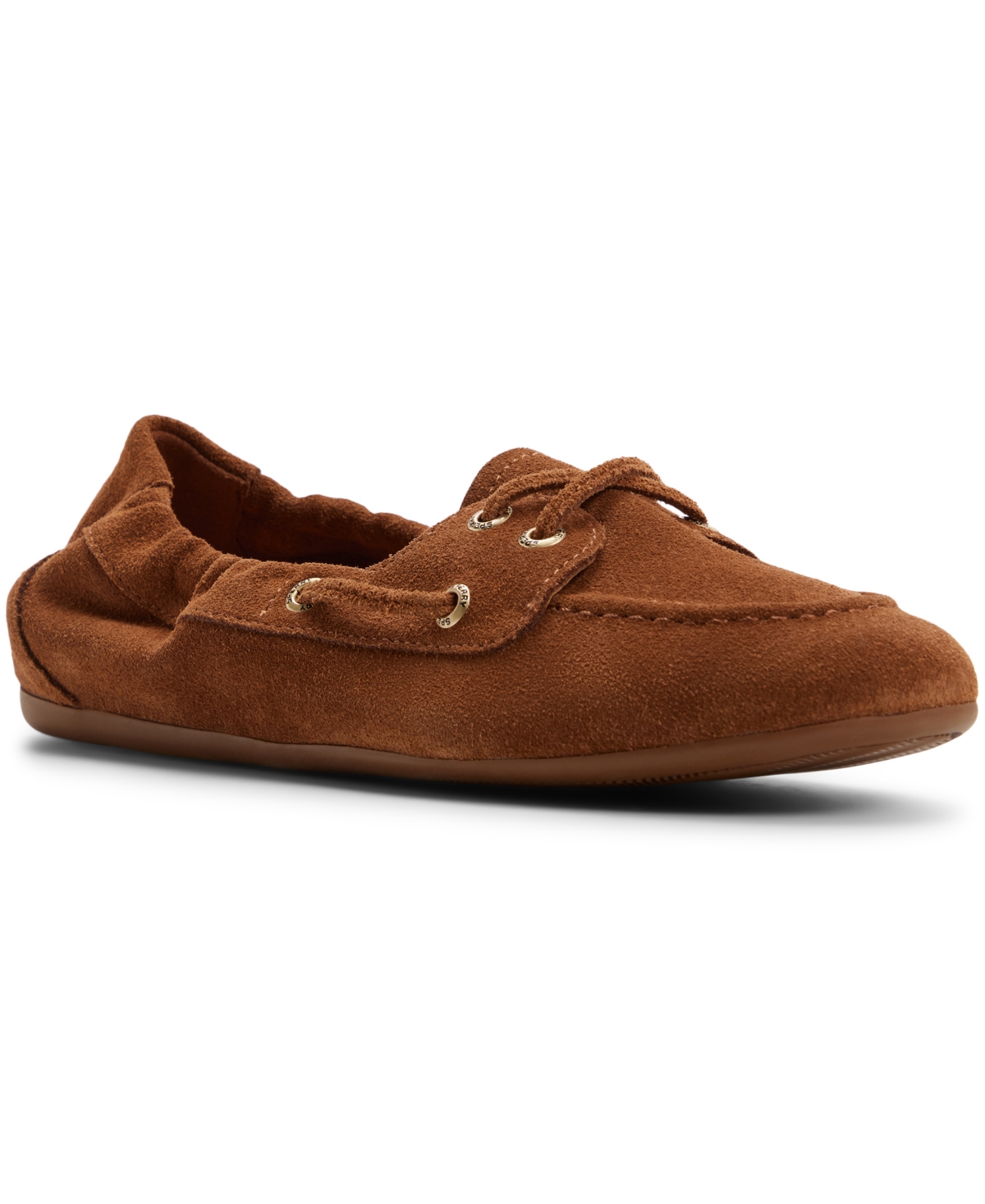 Sperry Women's Slimsail Lace-up Flats, Macy's Exclusive In Dark Tan