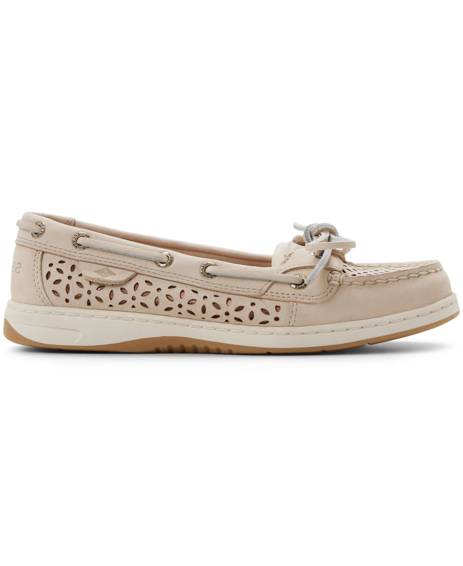Women's Angelfish Perforated Lace-Up Boat Shoes